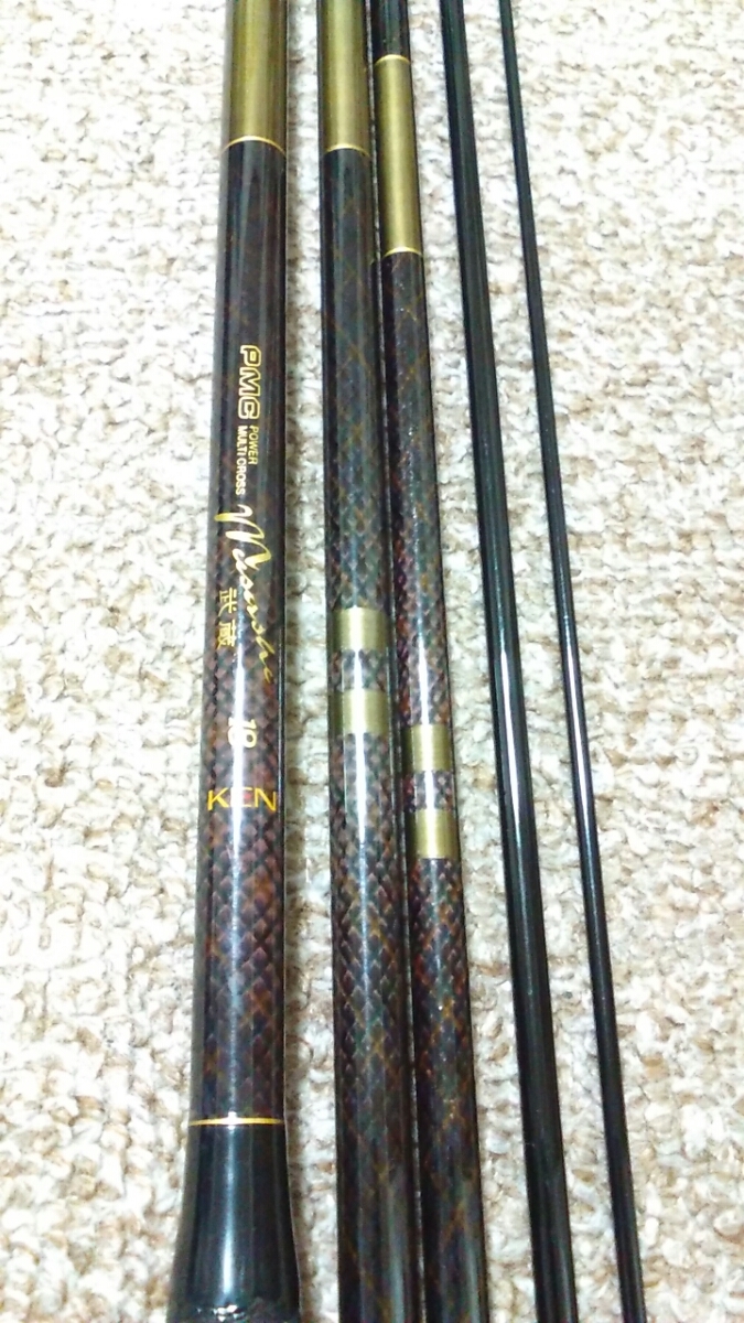 並み継ぎへら竿 KEN PMC 武蔵18尺 希少オールドです 【公式通販】