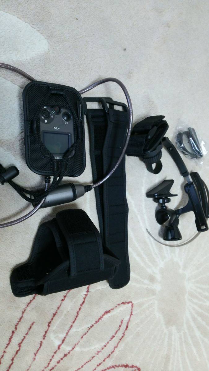 パナソニック　ウェラブルカメラHX-A500　付属品多数　空白の保証書あり　取説あり