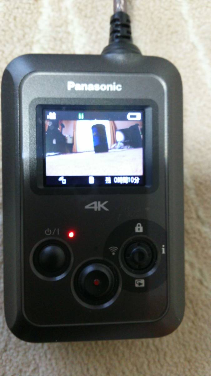 パナソニック　ウェラブルカメラHX-A500　付属品多数　空白の保証書あり　取説あり
