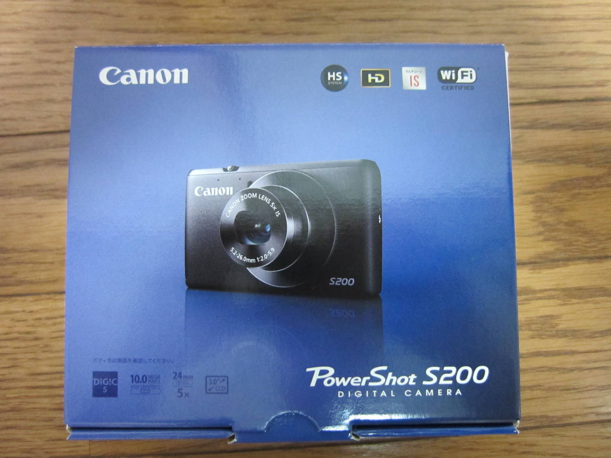 PowerShot Canon S200 即決 ジャンク扱い camera ホワイト パワー 