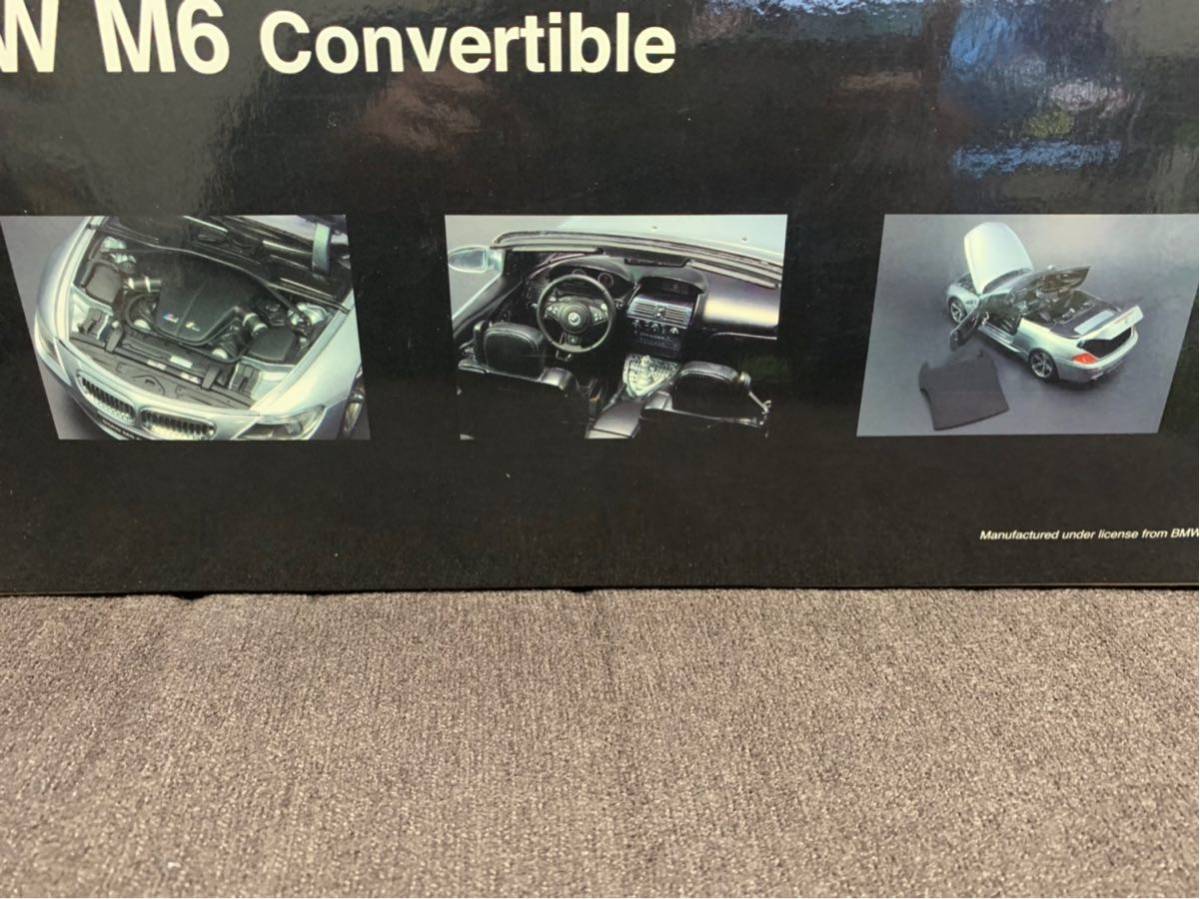 1/18 京商 BMW M6 Convertible コンバーチブル シルバー 銀 ミニカー