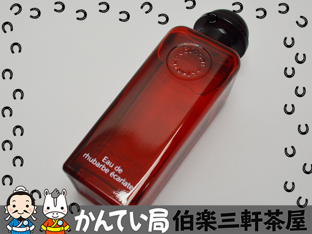 HERMES【エルメス】オーデコロン　オー　ドゥ　ルバーブ　エカルラット　ナチュラルスプレー　100ml　レディース【中古】