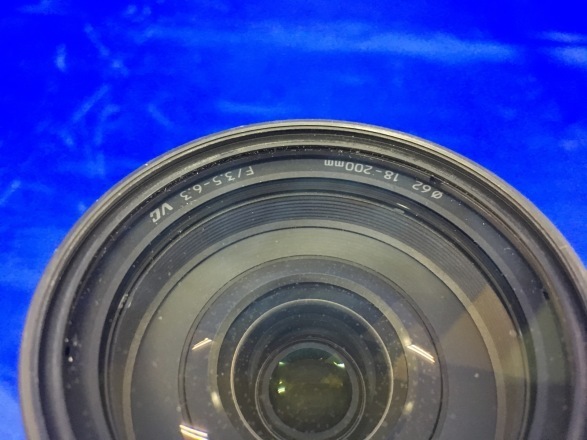 ジャンク TAMRON 18-200mm F 3.5-6.3 Di III VC ソニーE用 シルバー