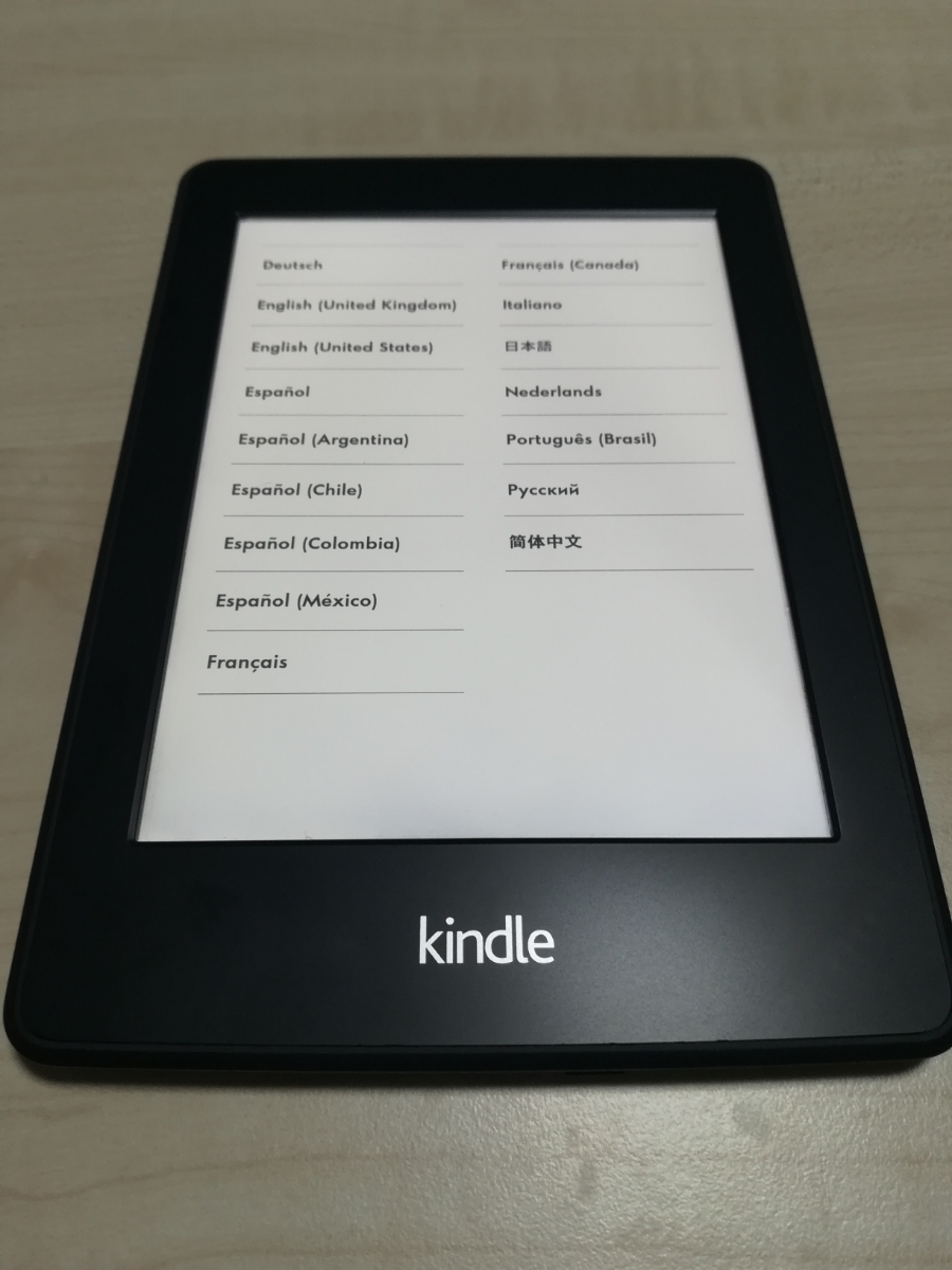 Kindle Paperwhite 第6世代 キャンペーン情報なし Wifi+3G 4GB