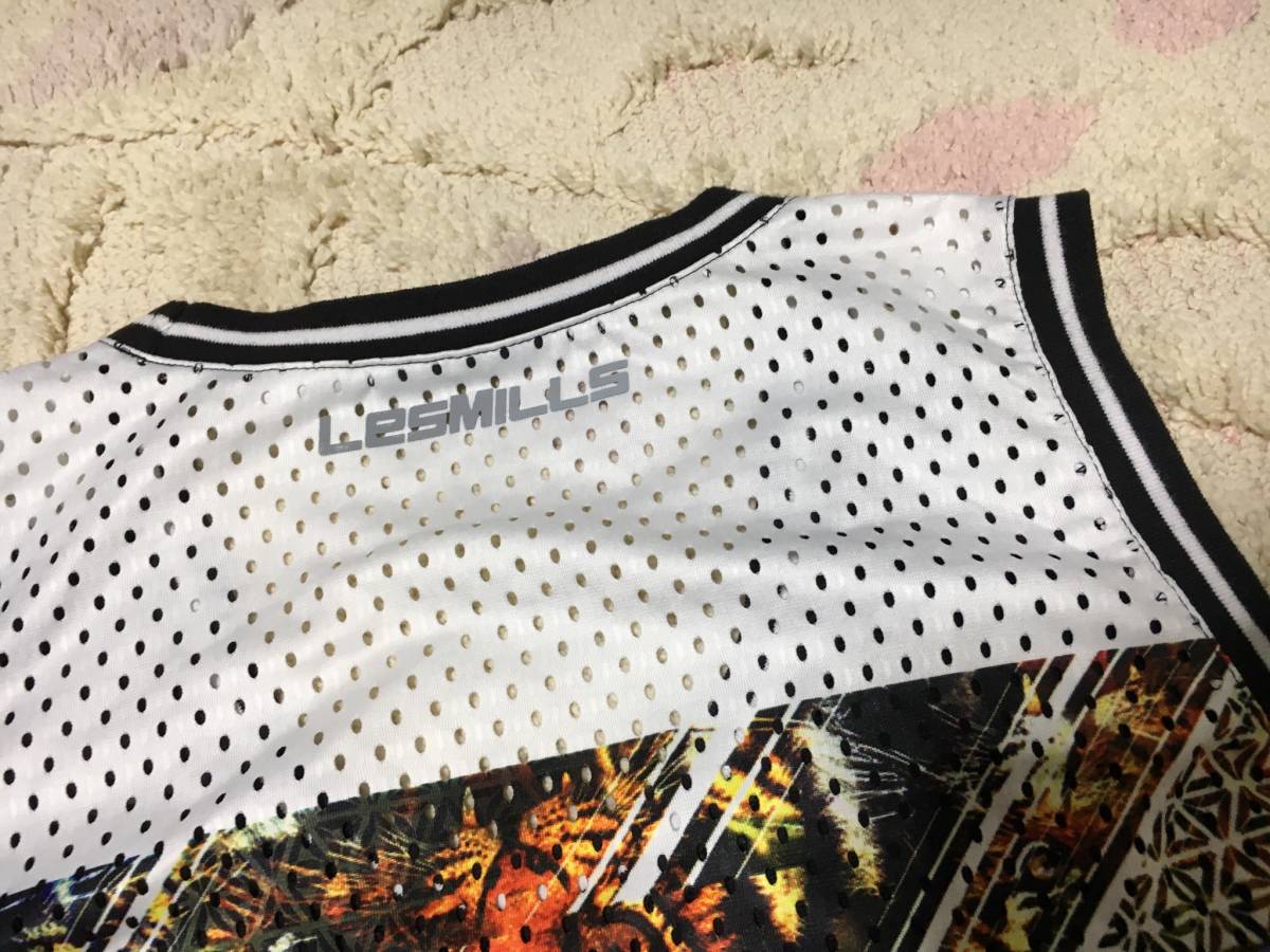 レスミルズ リーボック 完売品 メッシュ タンクトップXLサイズ 送料188円_5