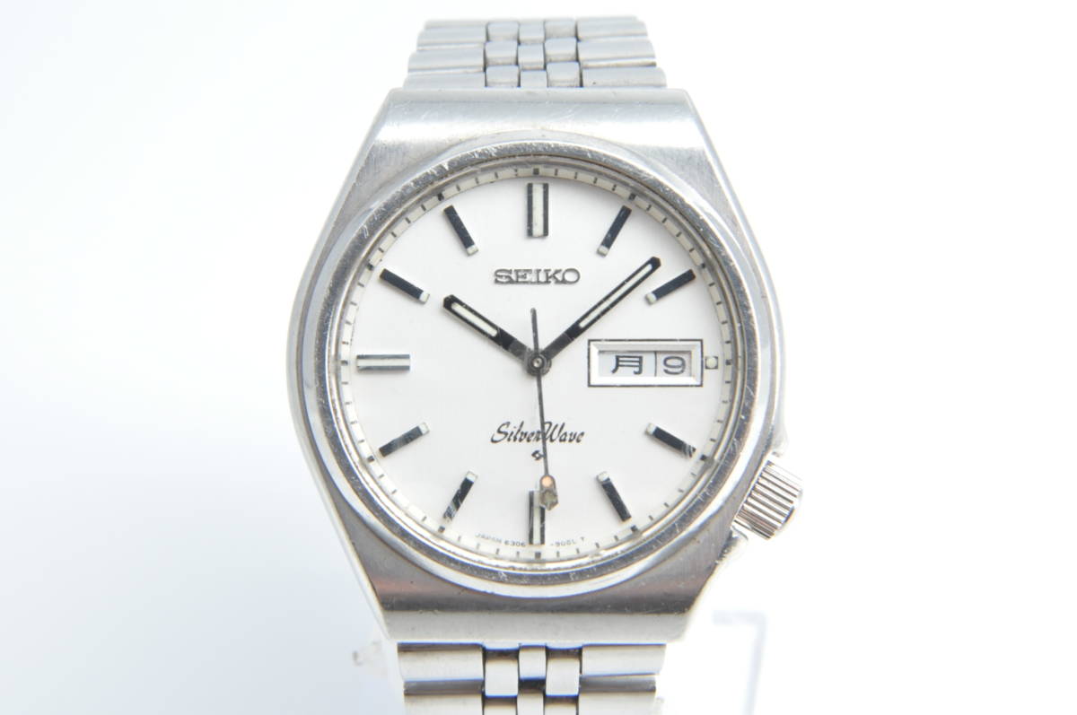 Seiko SilverWave 6306-807A Automatic Watch Dive Silverwave 0 6306 
