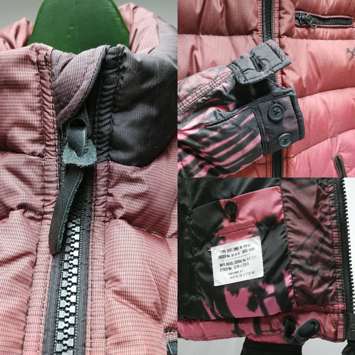 定価72360円！新品未使用！】DIESEL/ディーゼル ダウンジャケット 