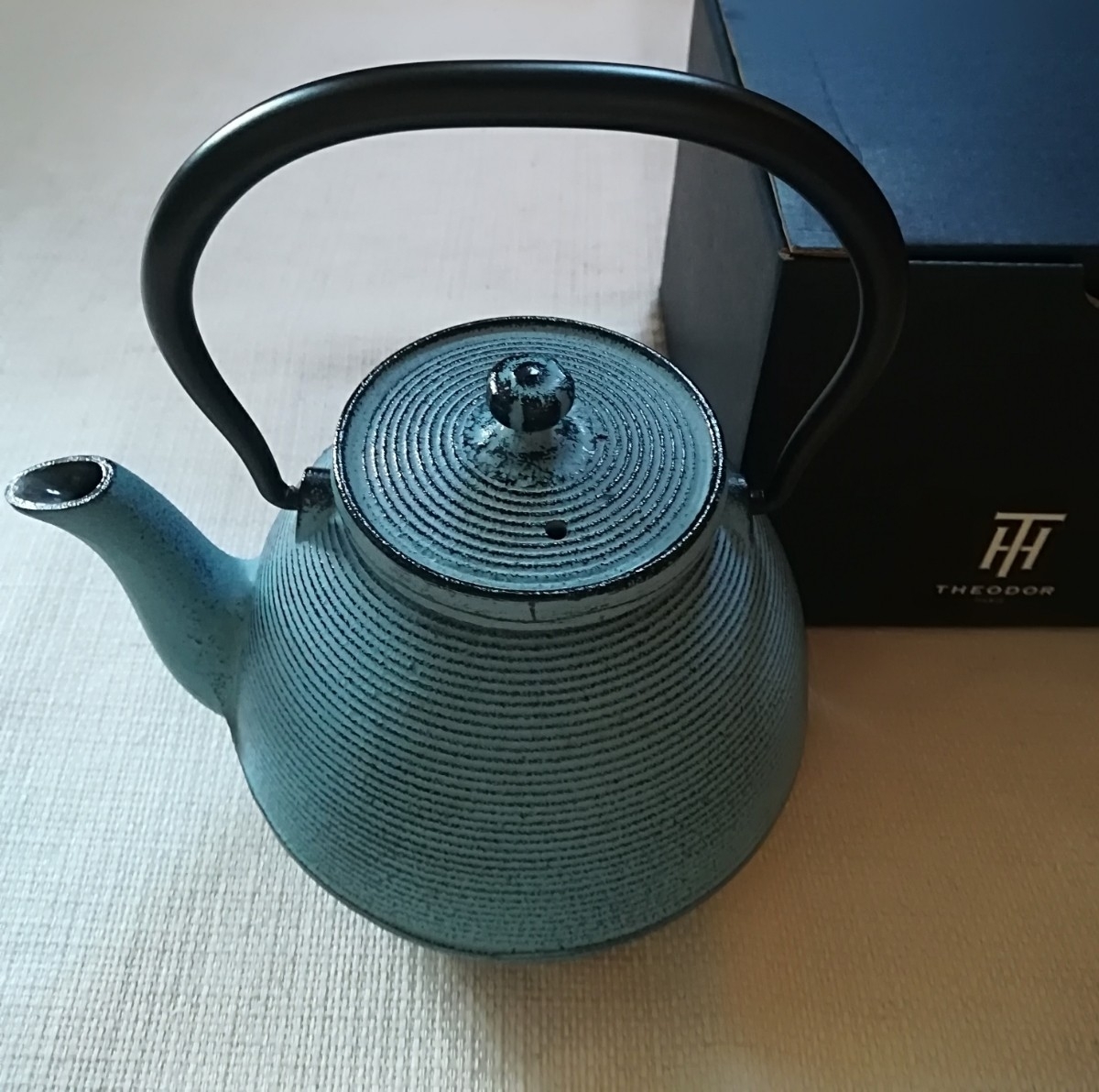 南部鉄器 伊勢丹 ティーポット THEODOR テオドー 急須 鉄製 紅茶