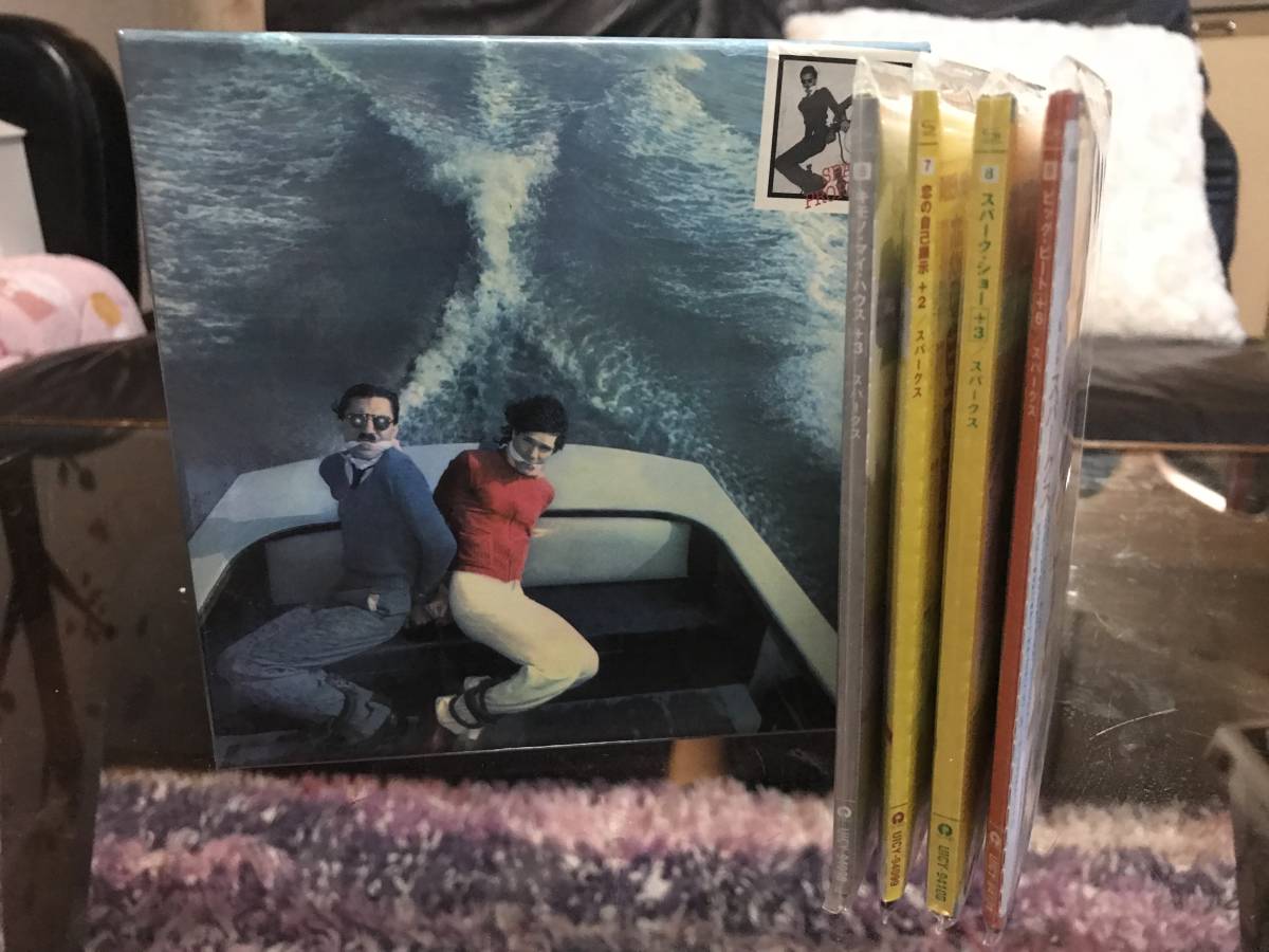 紙ジャケCD☆スパークス 紙ジャケ4タイトル ディスクユニオン特典 恋の