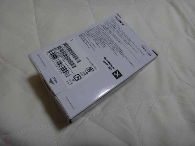新品同様 SONY WALKMAN NW-A55HN ヘッドホン欠品 実質NW-A55 グレイッシュブラック