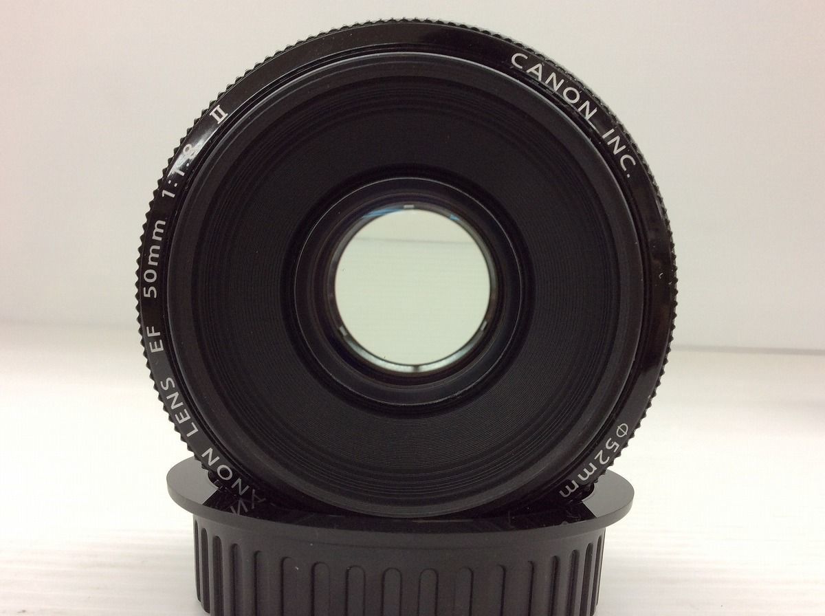 Canon EF 50mm F1.8 Ⅱ 単焦点レンズ EC52-055jy/E3(キヤノン)｜売買されたオークション情報、yahooの商品 ...