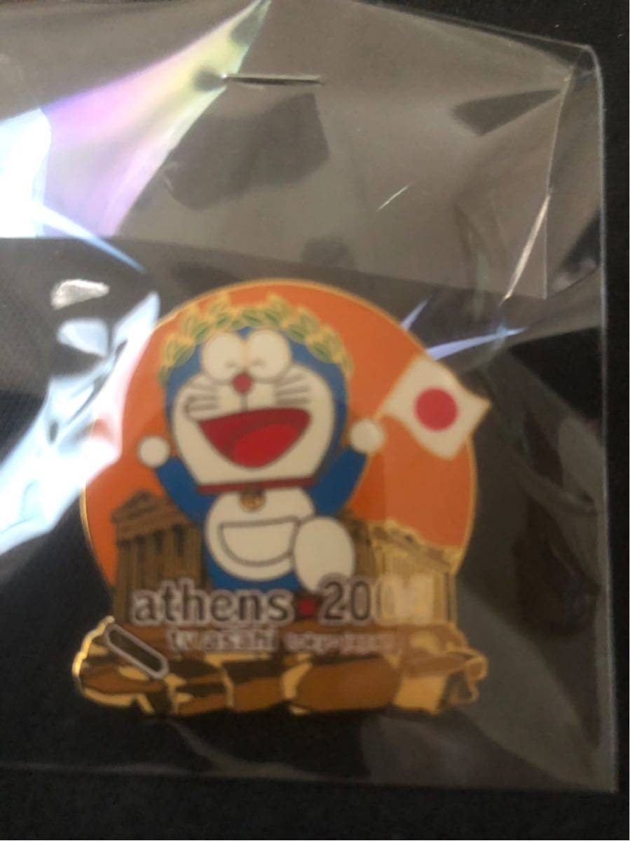 ドラえもん☆ピンバッチ☆2004年☆アテネオリンピック☆テレビ朝日