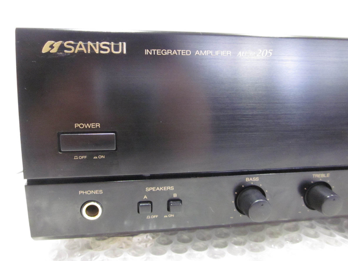 SANSUI AU-α205 プリメインアンプ プリメインアンプの通販 動作品