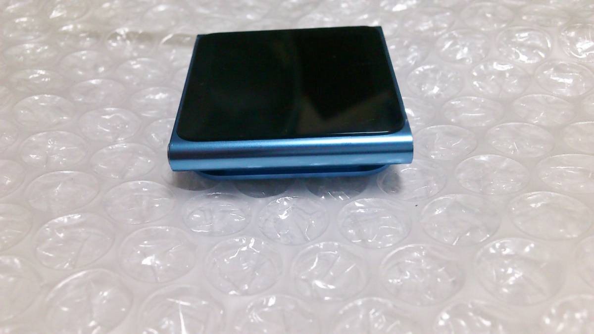バッテリー良好(24時間再生) iPod nano MC695J 16GB Blue 第6世代