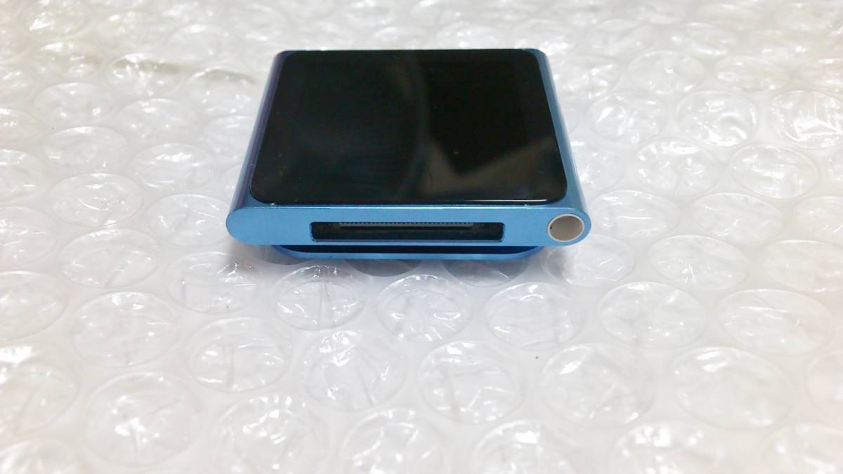 バッテリー良好(24時間再生) iPod nano MC695J 16GB Blue 第6世代