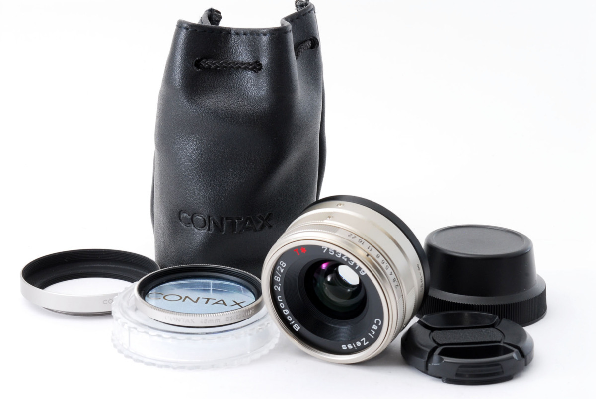 ☆Gマウント用☆ コンタックス Carl Zeiss Biogon 28mm F2.8 T* 特別