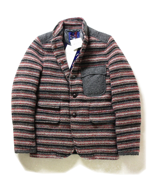 人気SALE，高品質 週末限定SALE 冬物最終価格 タグ付 JUNYA WATANABE MAN &times; DUVETICA ダウン ニットジャケット size XS メンズ(ジャンパー、ブルゾン)｜売買されたオークション情報、yahooの商品情報をアーカイブ公開 男性用