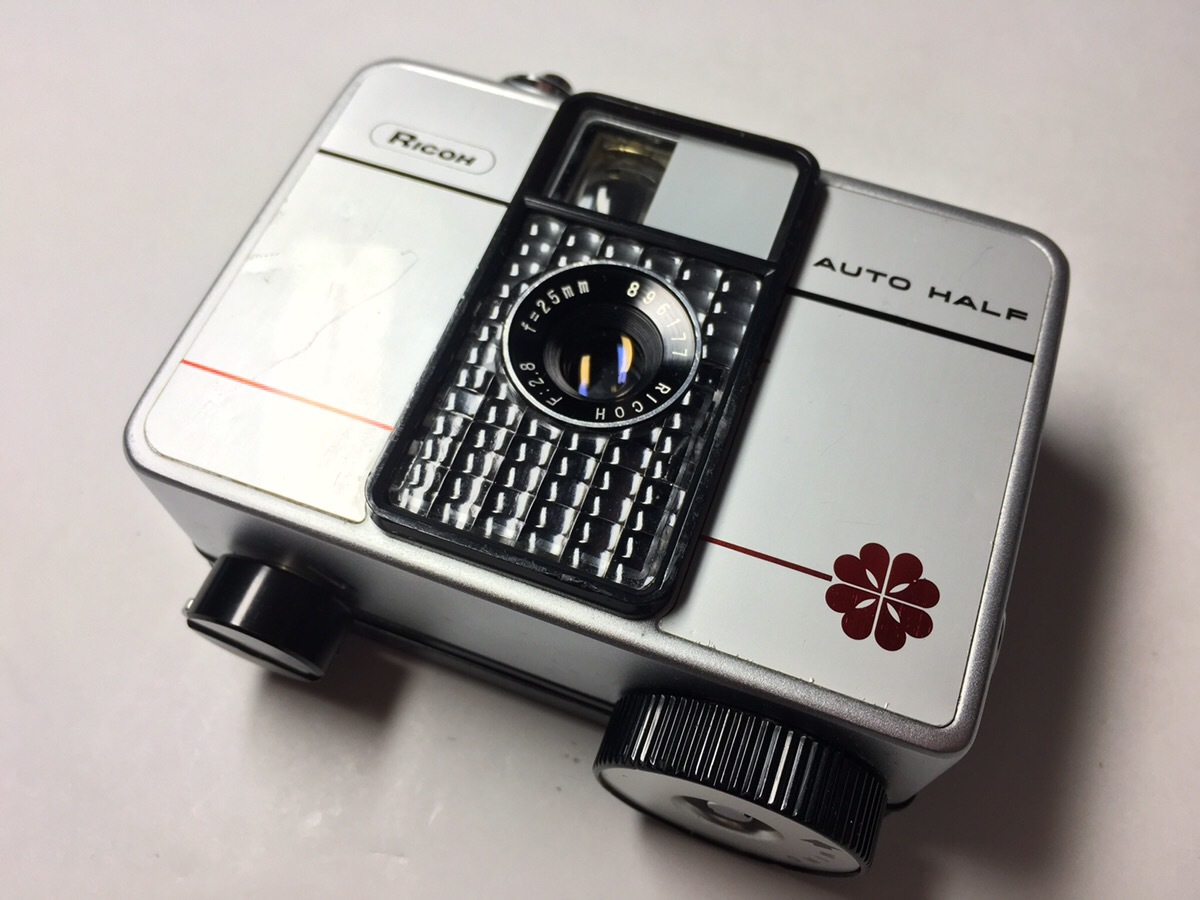 リコー オートハーフ E レッドフラワー 花柄 ricoh autohalf e 【D⑭ リコー オートハーフ E レッドフラワー 花柄 ricoh autohalf e 【D⑭
