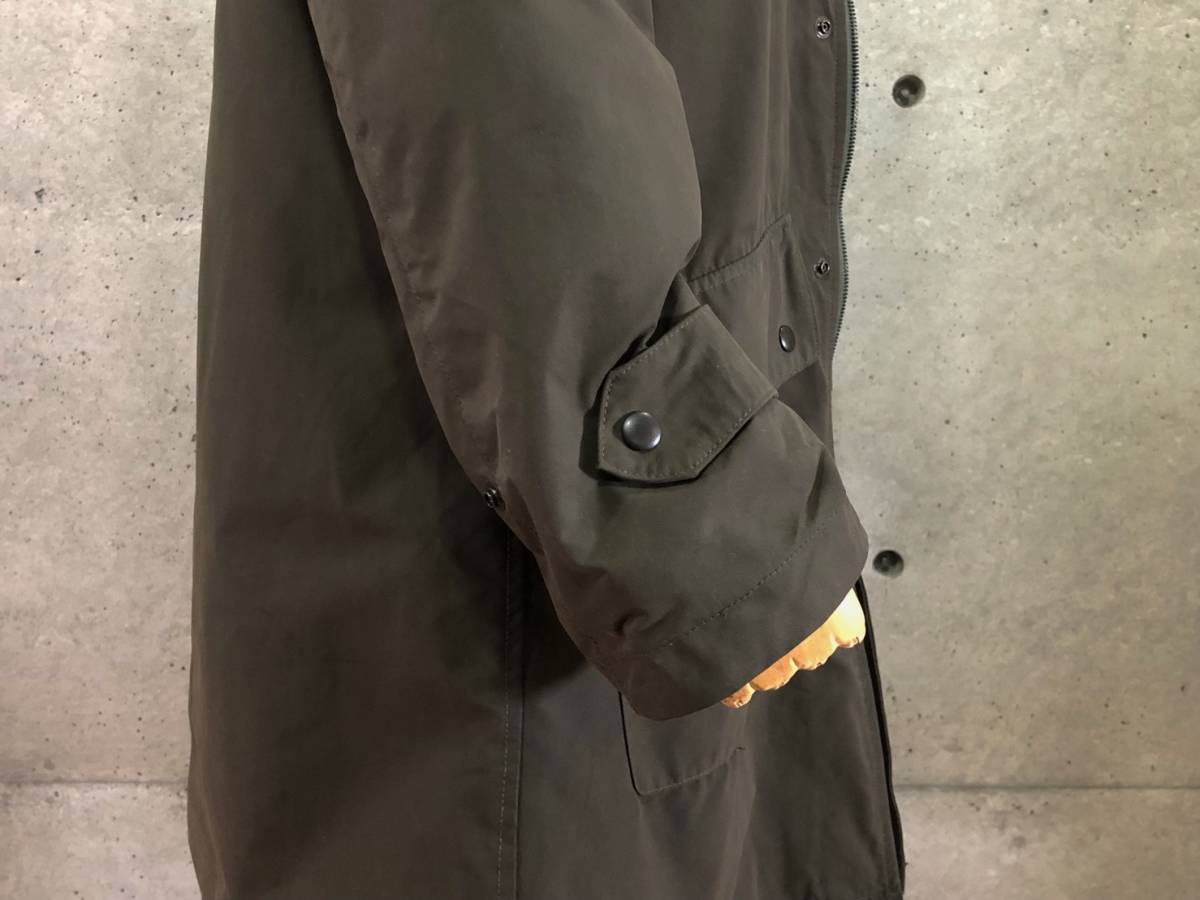 希少 《 Needles / Aラインシルエット 》 美品 【 ニードルス 裏ボア オリーブ×ブラウン コート S 日本製 ネペンテス 】