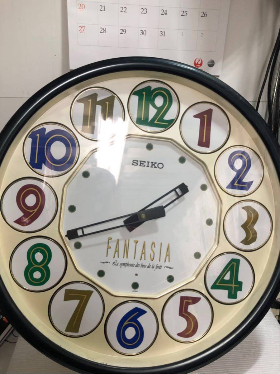 ☆希少 ☆SEIKO FANTASIA セイコー ファンタジア 大型からくり時計