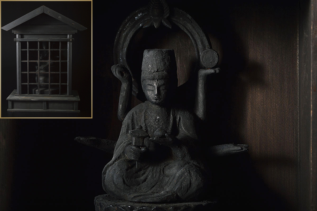 木彫 特売！総檜材 仏細工 仏師で仕上げ品 仏教 観音菩薩立像 高 2026