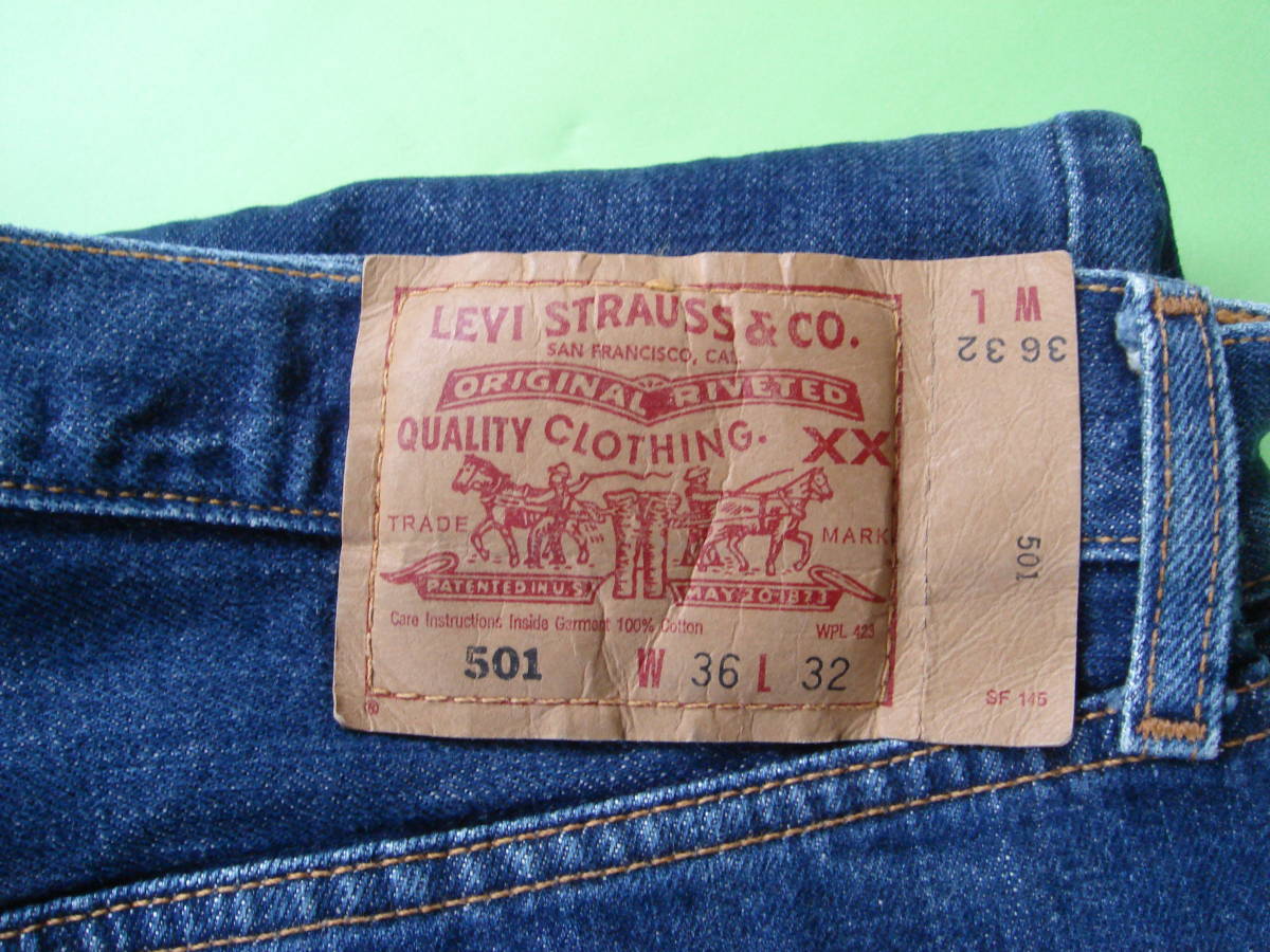 LEVI'S VINTAGE CLOTHING LVC リーバイス(R)501W36 L32 レーザー