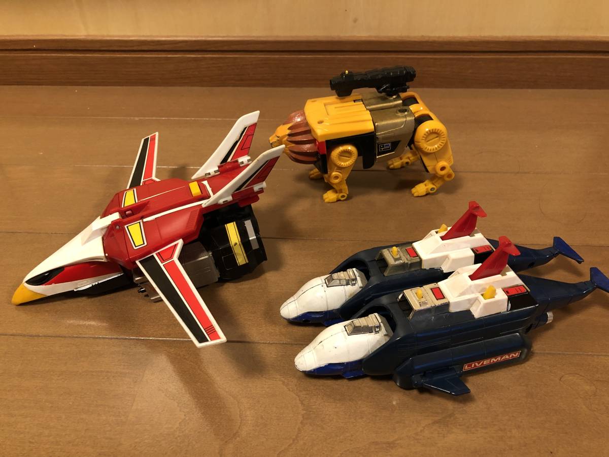 ビッグスケール マシンバッファロー 現状品 超獣戦隊ライブマン 