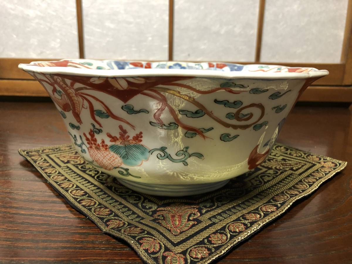 2026年最新Yahoo!オークション -古伊万里 大鉢 染付の中古品 大鉢の中古品・新品 | 鉢の中古品・新品・未 (有)新原美術 pot 鉢&frasl;Bowl, - 文化遺産オンライン 古伊万里 レトロ屋うめばち お皿や鉢など 染付山水図大鉢〈伊万里／〉