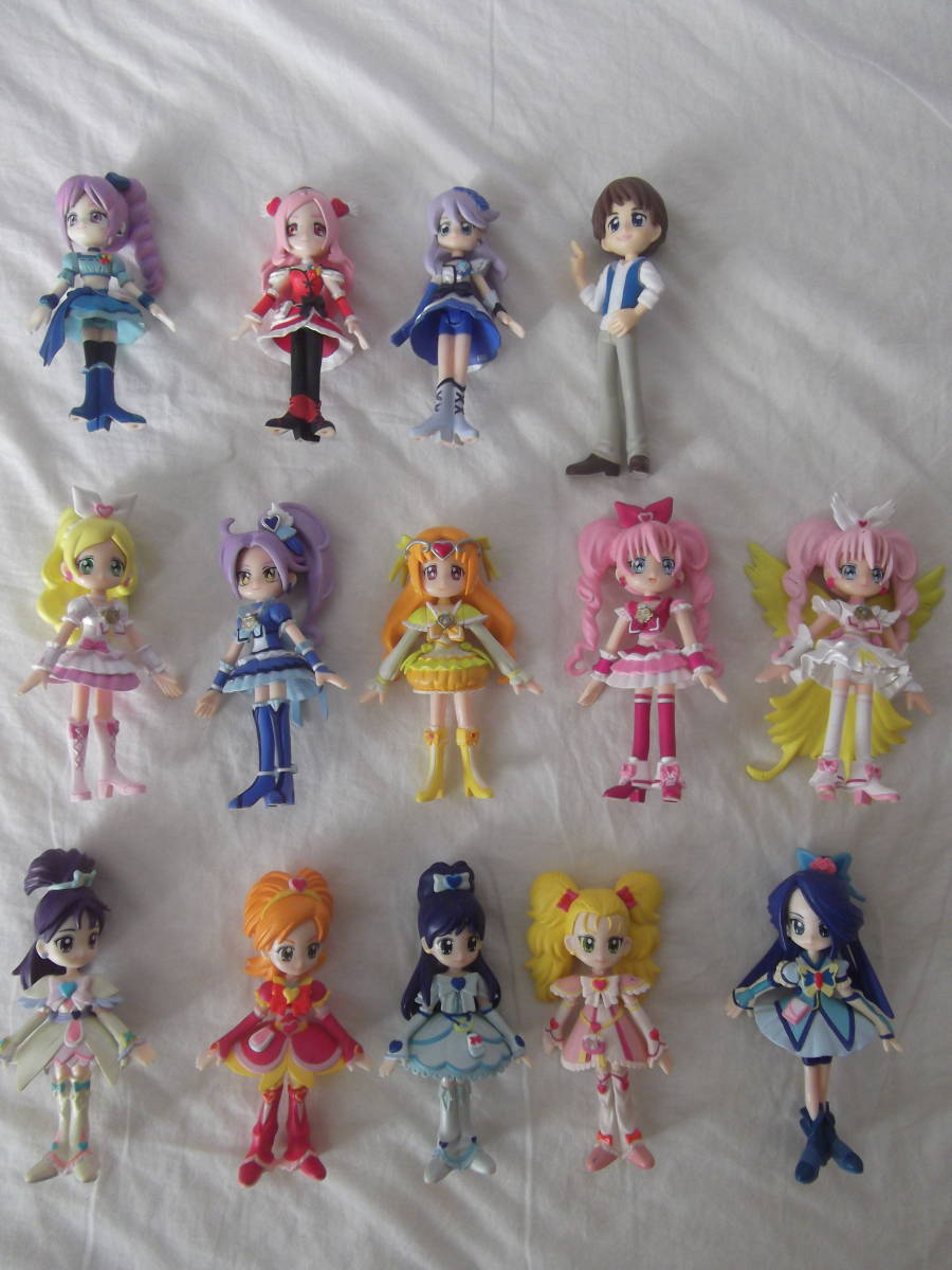 プリキュア キュアドール 【14体】まとめてセット商品 バンダイ オールスターズ■BANDAI