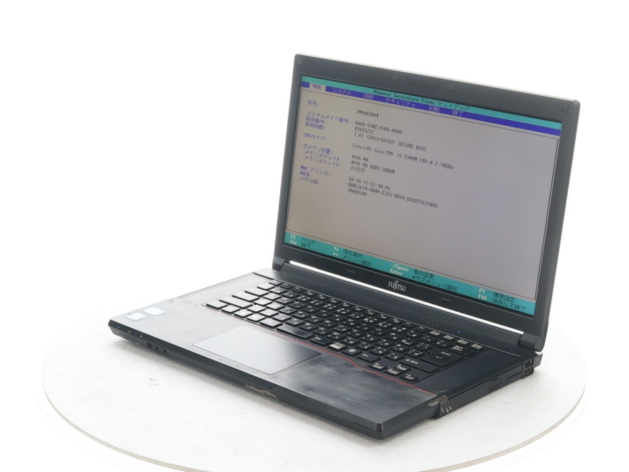 ノートPC 富士通 LIFEBOOK A573G Core i5 15.6インチSSD+BD