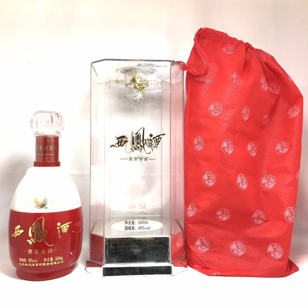 値下げ　未開封　高級白酒　西凤酒 500mL 45% Yahoo!オークション - 「西鳳酒」の落札相場・落札価格 : 西鳳酒 500ml