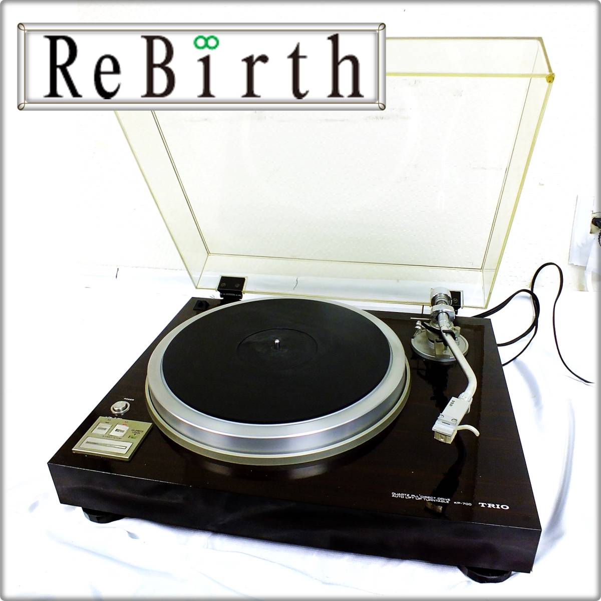 TRIO トリオ KP-700D レコードプレーヤー レトロ ターンテーブル TRIO トリオ KP-700D KP-700 レコードプレイヤー 公式