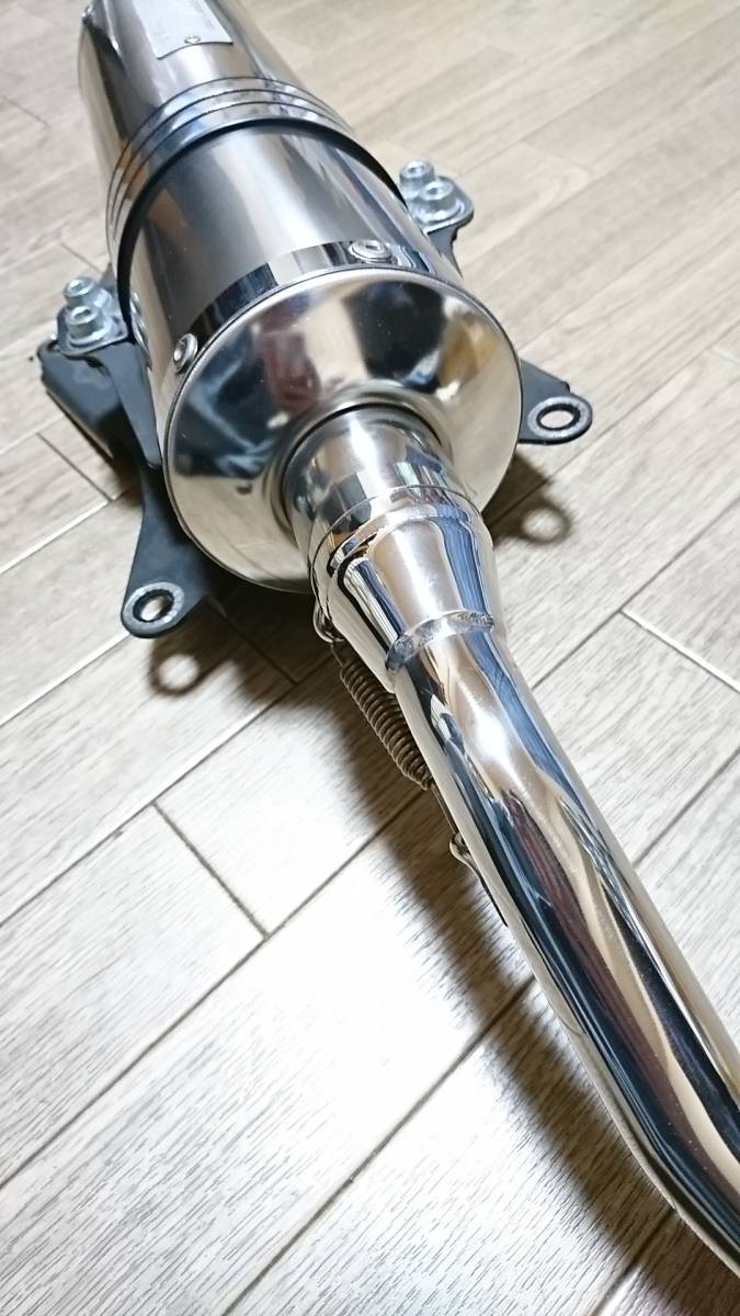 PCX125/150 モリワキマフラー ホワイトチタン JF56/KF18 JMCA MORIWAKI