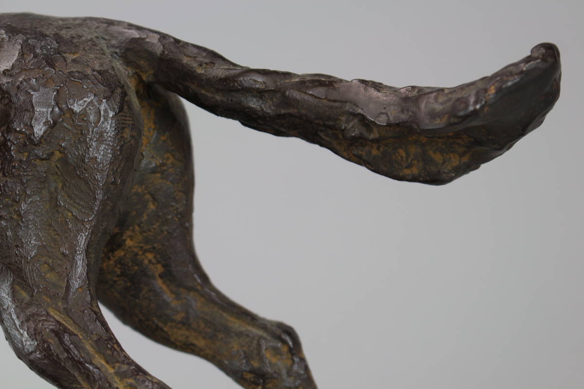 友澤正彦春風 2091 友澤正彦 1977年制作 207/300 ブロンズ 馬 置物 馬