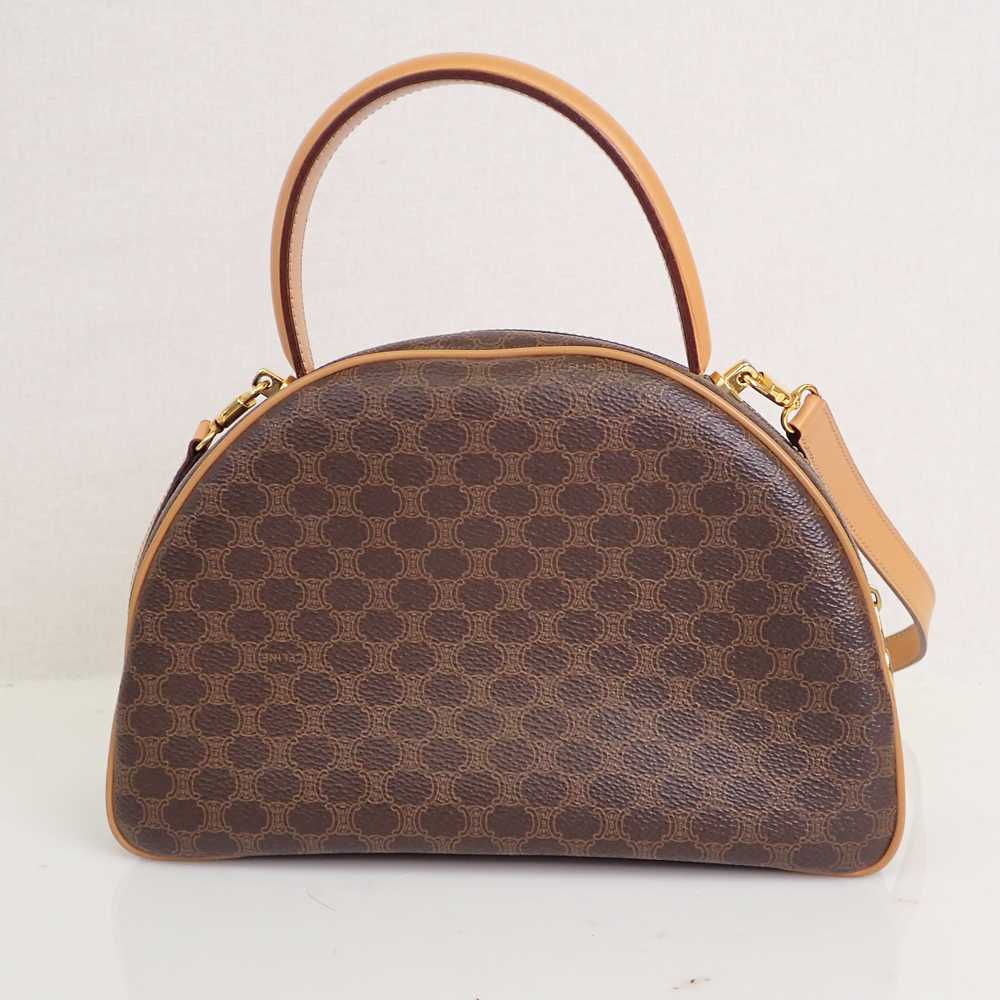 m*g様 CELINE マカダム柄 2WAY ハンドバッグ ショルダーバッグ CELINE