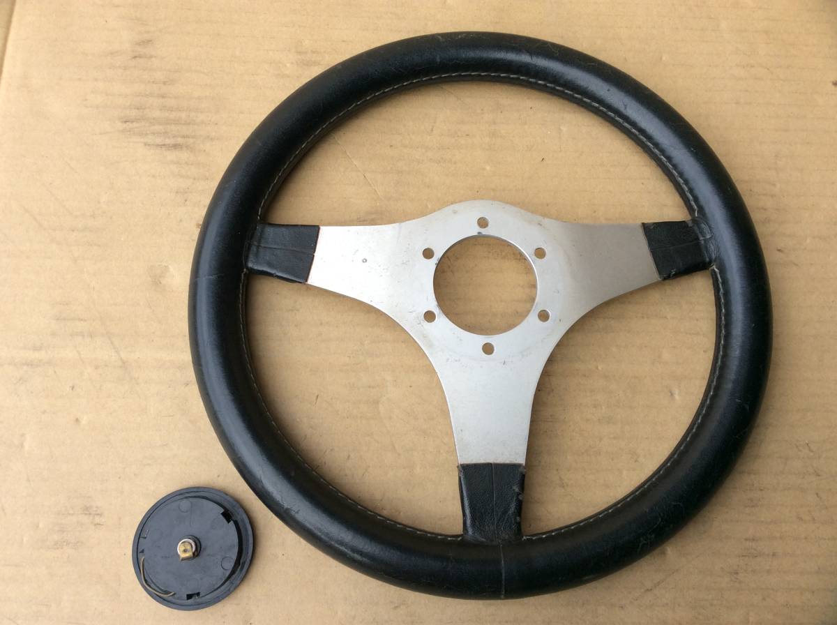 Yahoo!オークション 希少 ABARTH アバルト レザー ステアリング