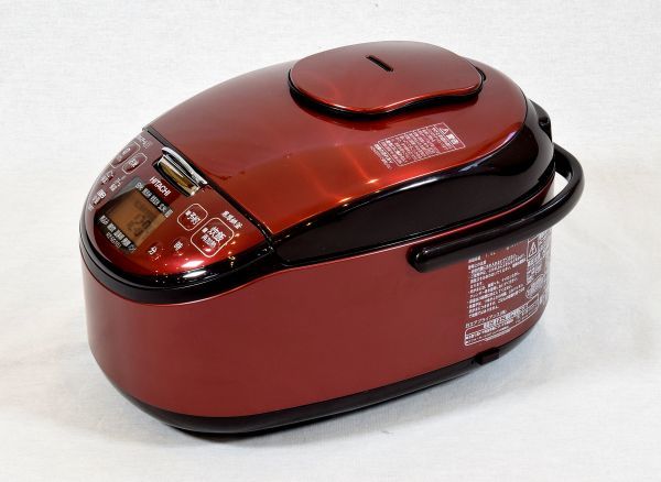 日立 圧力スチームIH炊飯器 5.5合 レッド RZ-SG10J-R