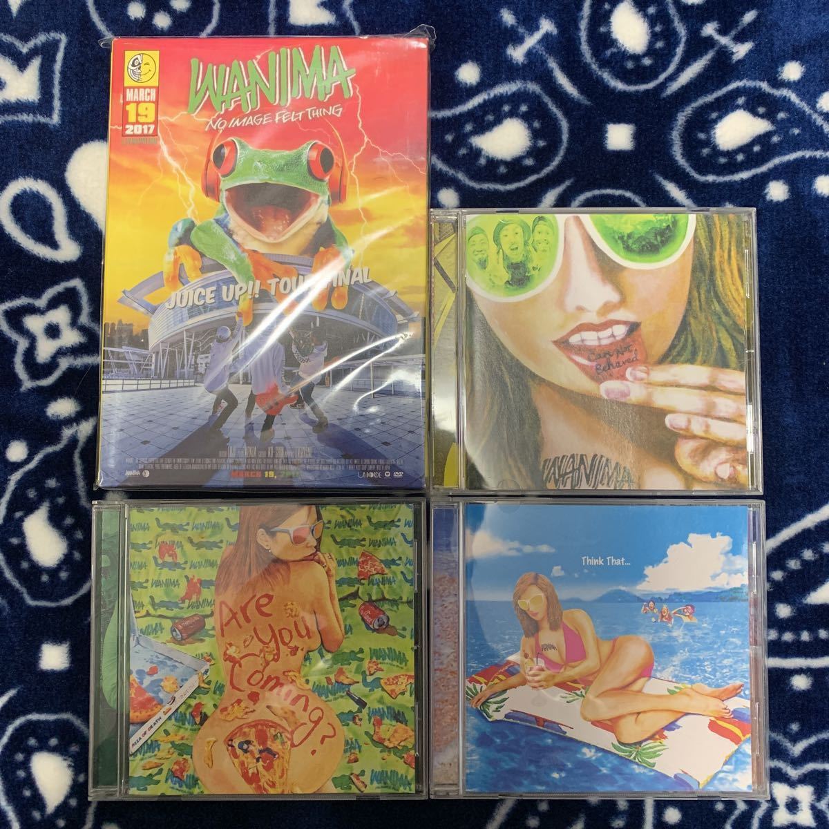 Wanima ワニマ Cd Dvd セット Juice Up Tour Final Are You Coming Can Not Behaved Think That Pizza Of Death わ行 売買されたオークション情報 Yahooの商品情報をアーカイブ公開 オークファン Aucfan Com