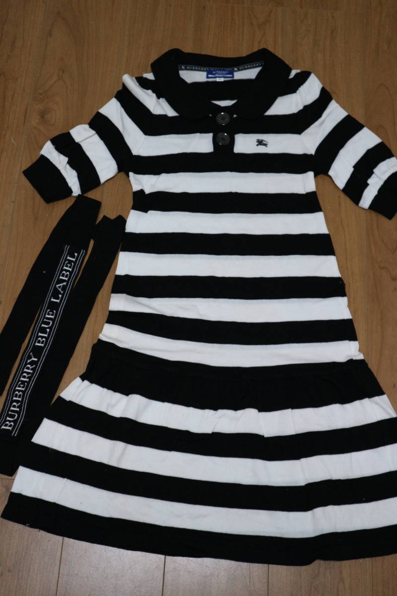 BURBERRY BLUE LABEL ノバチェック ワンピース ベルト付き 美品