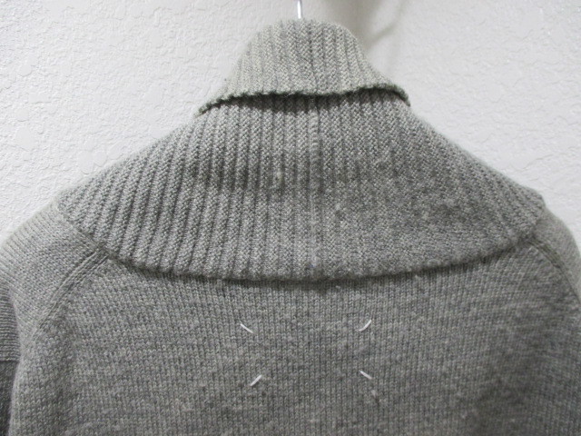 04AW 初期 Martin Margiela ⑩ マルタンマルジェラ 襟リブ切替 長袖 