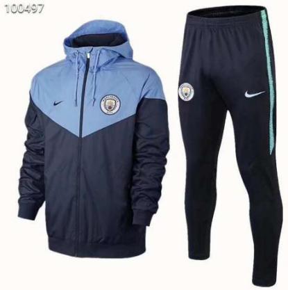 マンチェスター・シティ 18-19 最新 ウインドブレーカー+長ズボン 上下