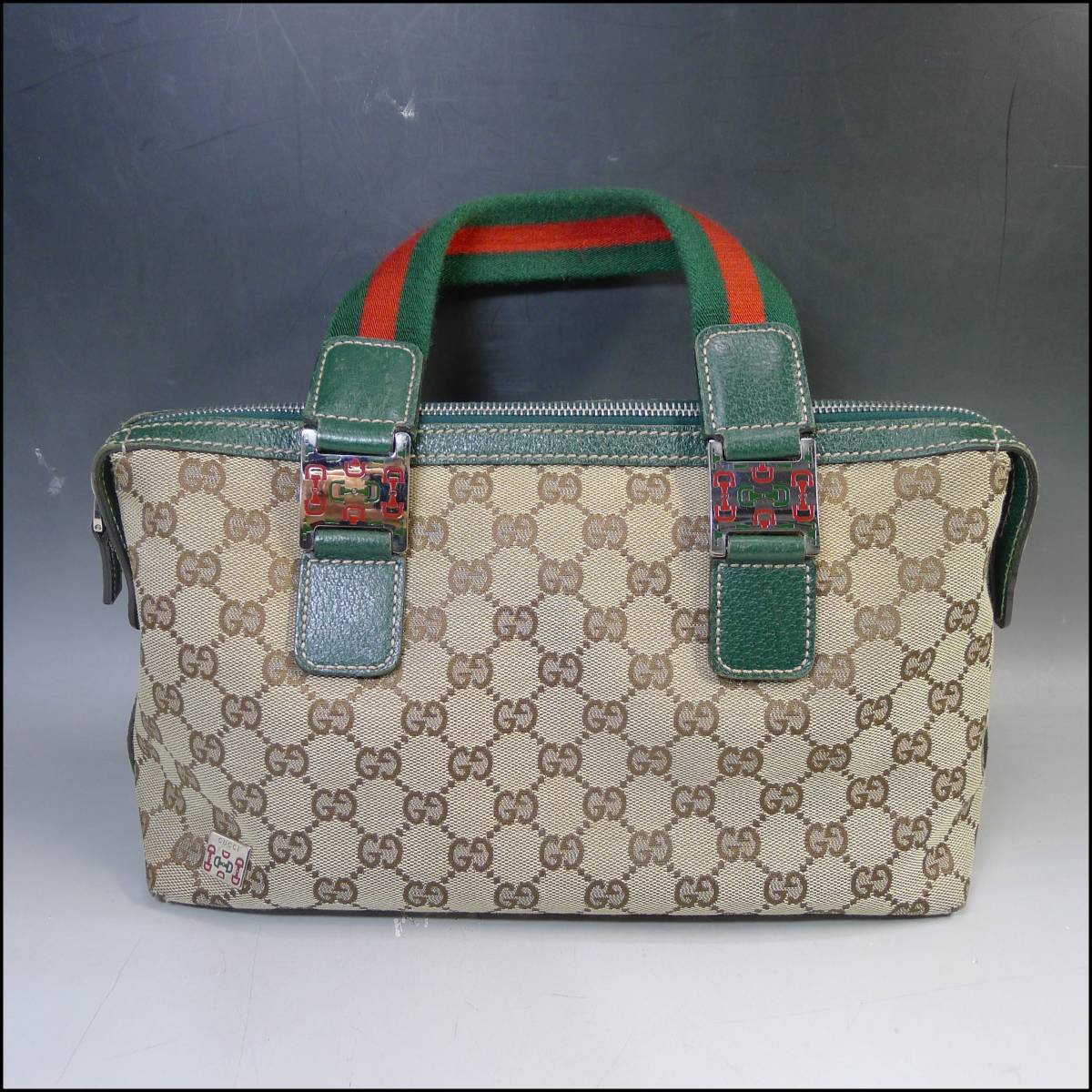 GY22 グッチ GUCCI ハンドバック シェリーライン ミニボストンバック