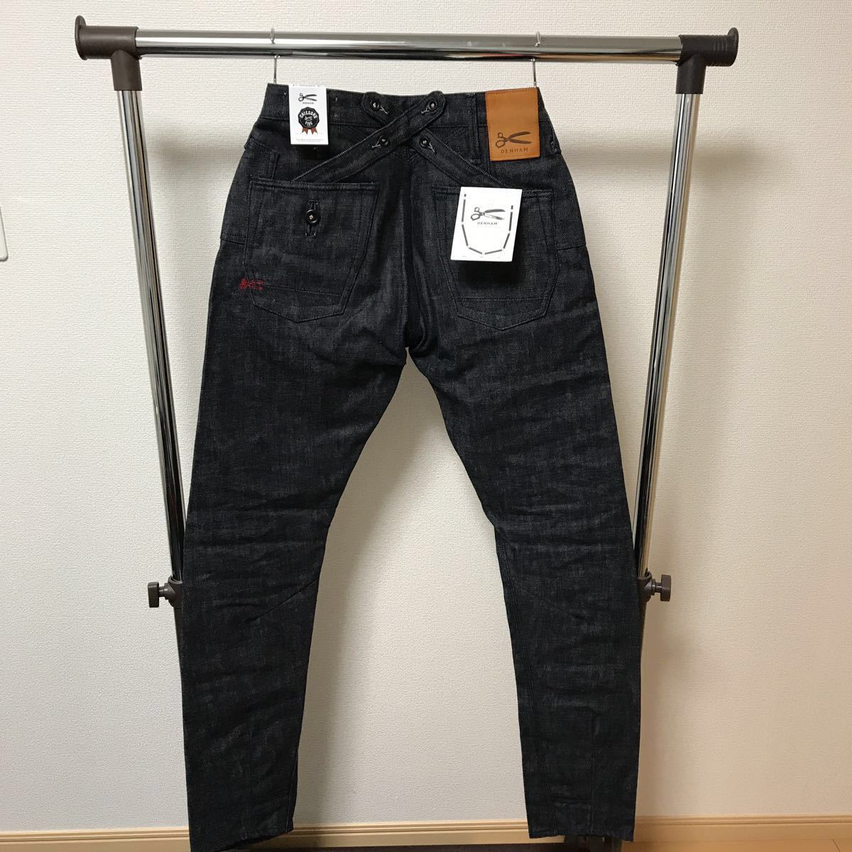 デンハム クロスバック 29インチ 新品未使用品 cross back mij10v 風呂敷付き デニムパンツ ジーンズ ジーパン 