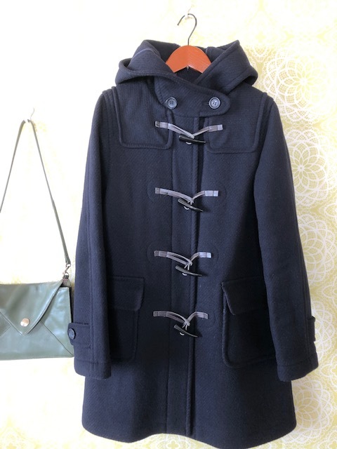 IENA SLOBE イエナ スローブ ダッフルコート 紺色 ネイビー 38 い