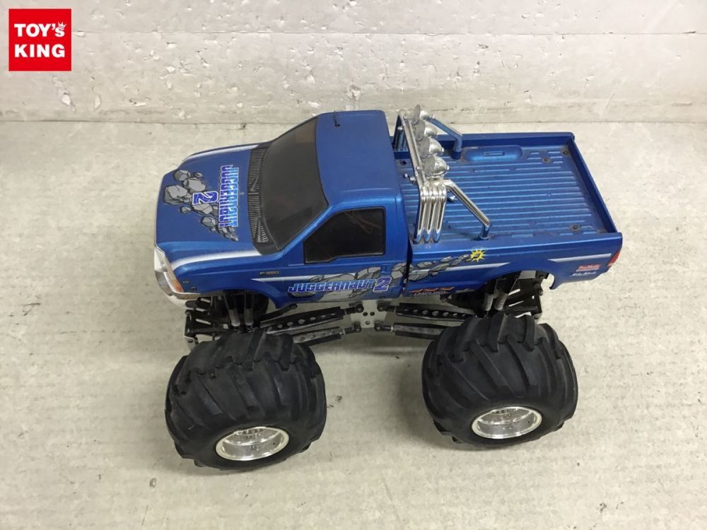 ○同梱不可 箱無 破損 タミヤ 1/10 RCラジコンカー ジャガーノート2