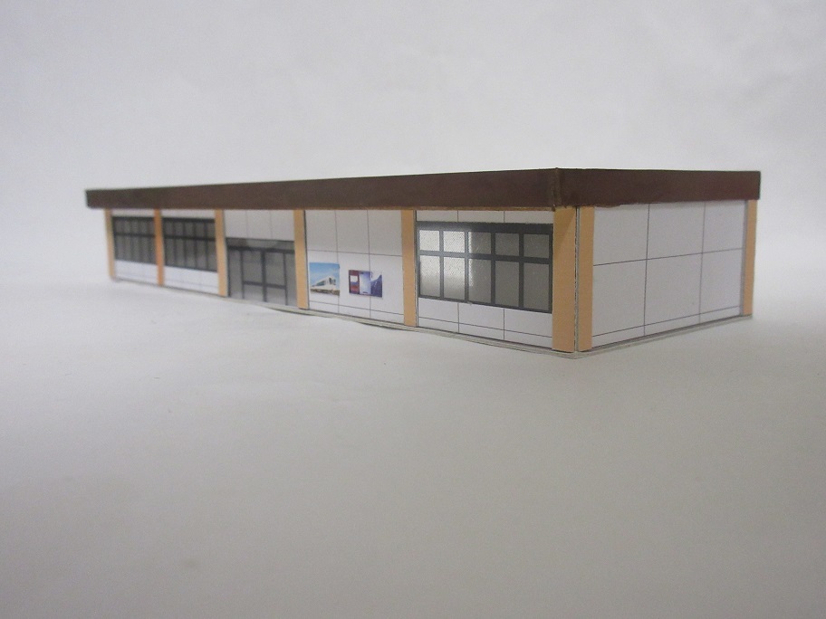 Nゲージ 鉄道模型ストラクチャー ホーム駅舎 建物 まとめ売り 大量