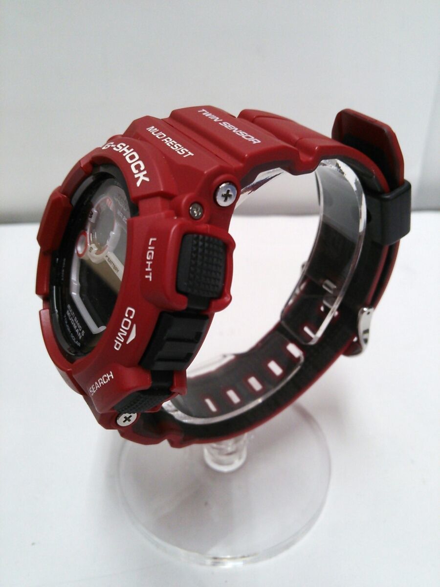 G-SHOCK GW-9300RD マッドマン レスキューレッド ジーショック カシオ
