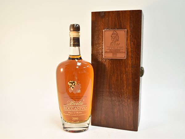 古酒☆ベルタ ロッカニーヴォ 2000 グラッパ 700ml 45% イタリア ＊木