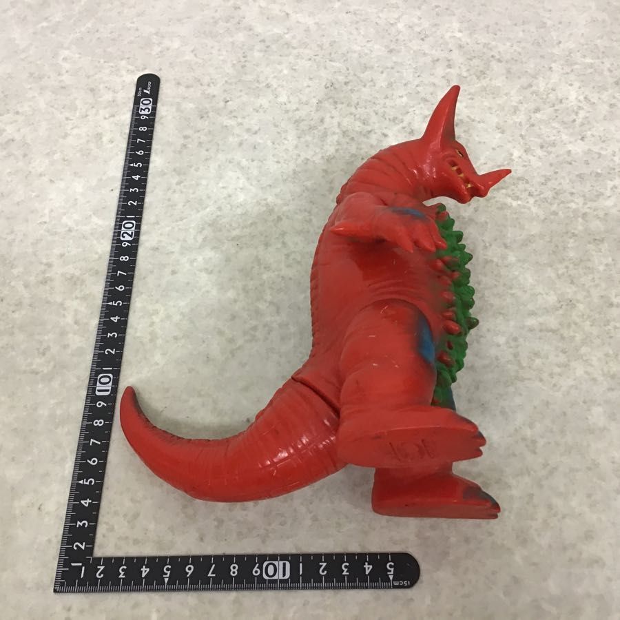 ブルマァク ウルトラマン 怪獣 ゴモラ レッド ソフビ