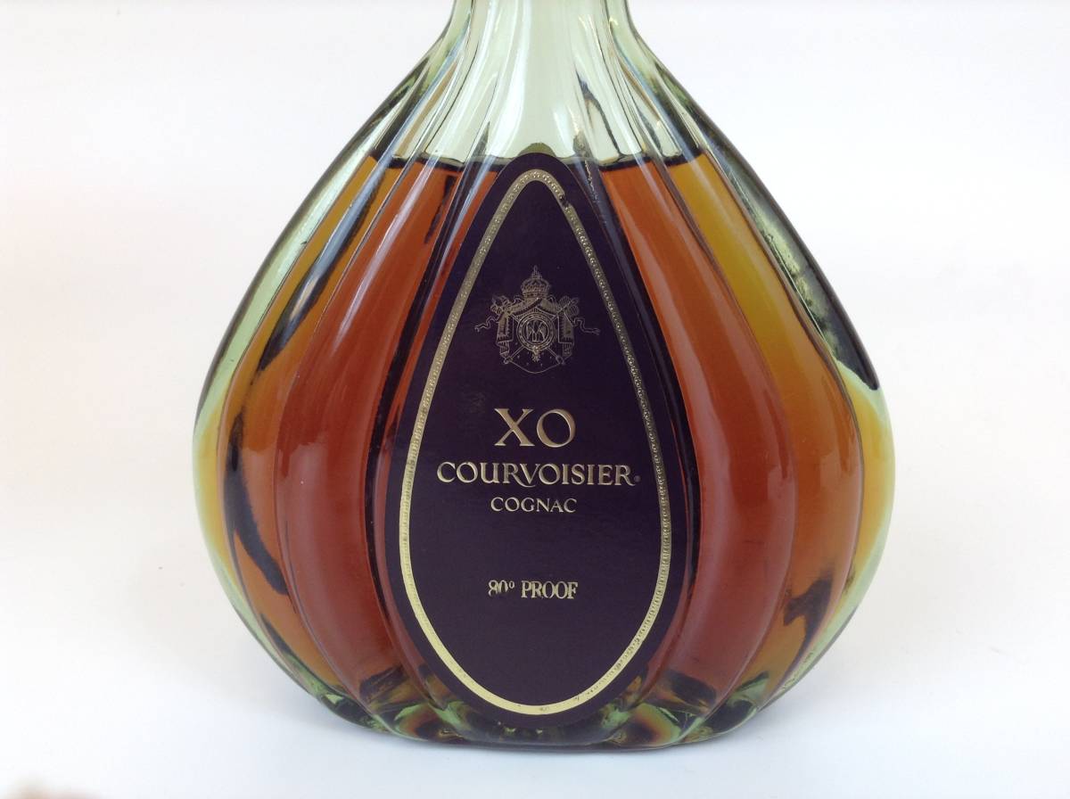 COURVOISIER XO COGNAC グリーンボトル 未開栓品 ☆古酒未開栓 クルボアジェ 【COURVOISIER】 XO グリーンボトル 350ml